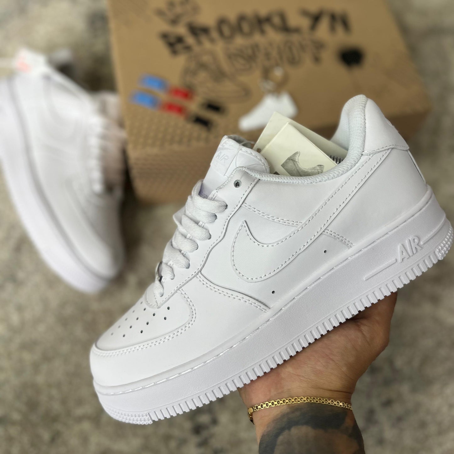 NIKE AF1 TODO BLANCO - (AAA)