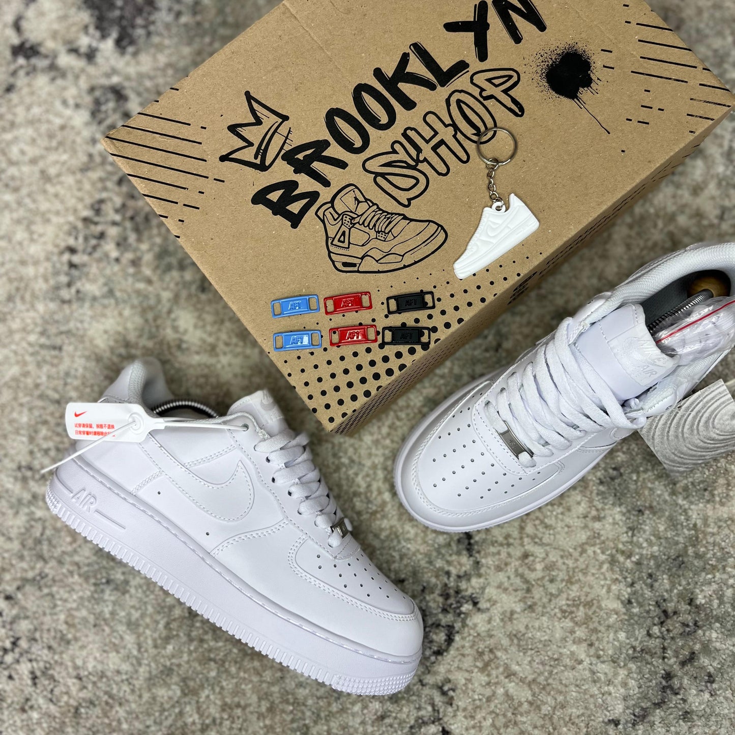 NIKE AF1 TODO BLANCO - (AAA)