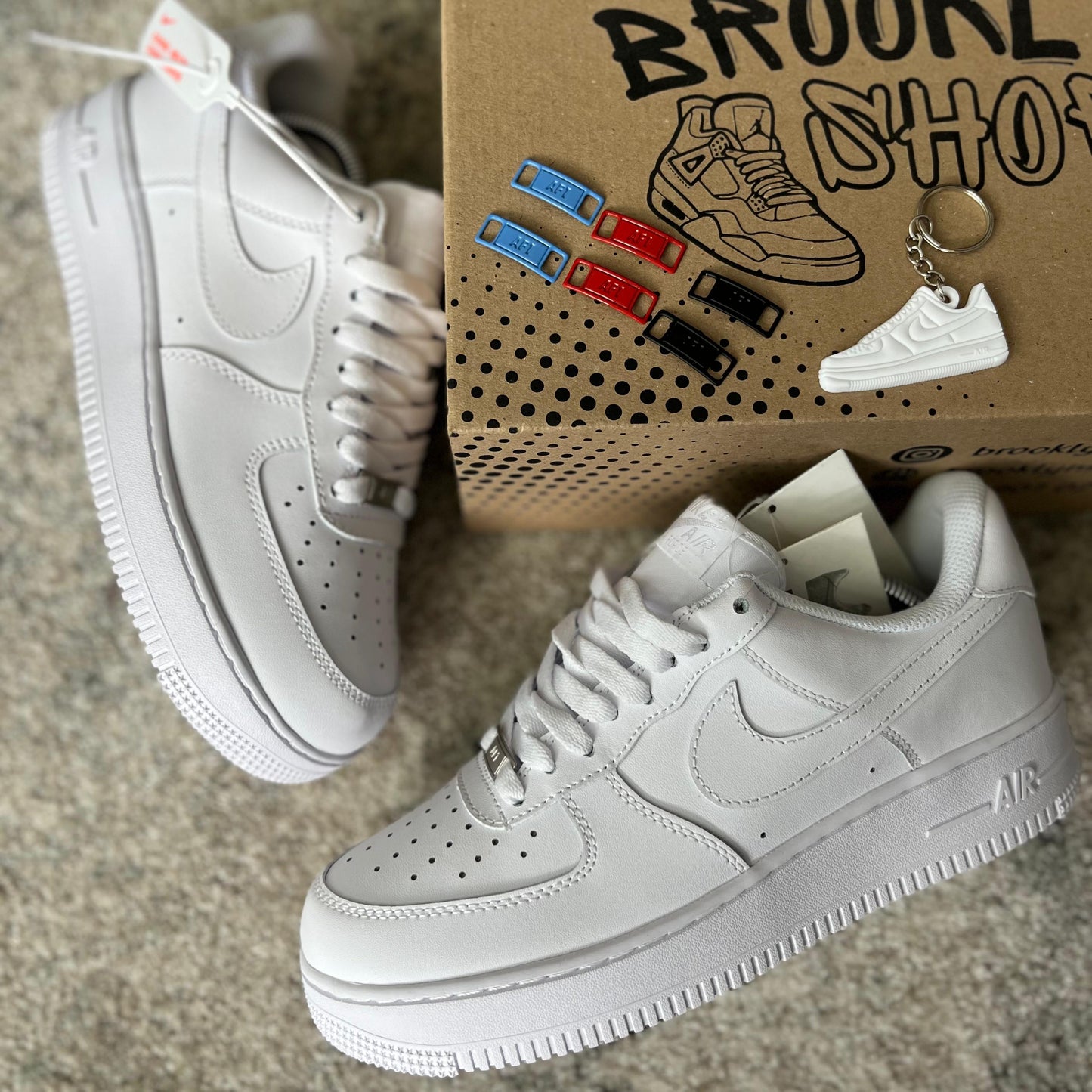 NIKE AF1 TODO BLANCO - (AAA)