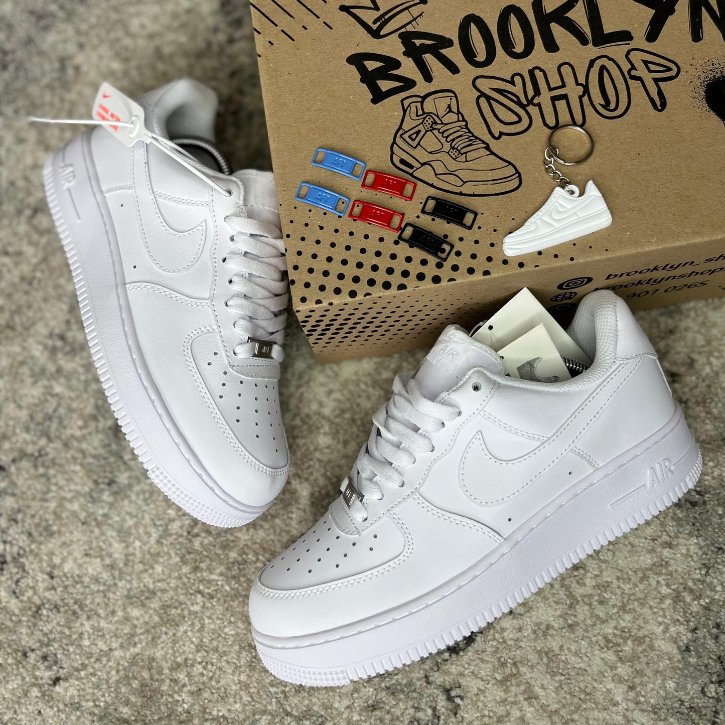 NIKE AF1 TODO BLANCO (AAA) - PROMO