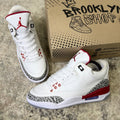 RETRO 3 - BLANCO/ROJO