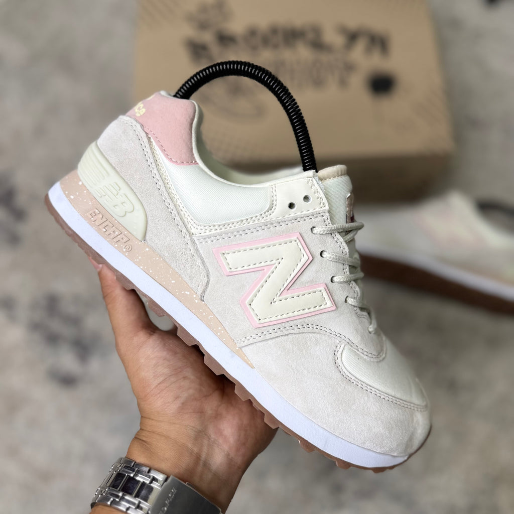 NEW BALANCE 574 - BEIGE ROSA (AAA)