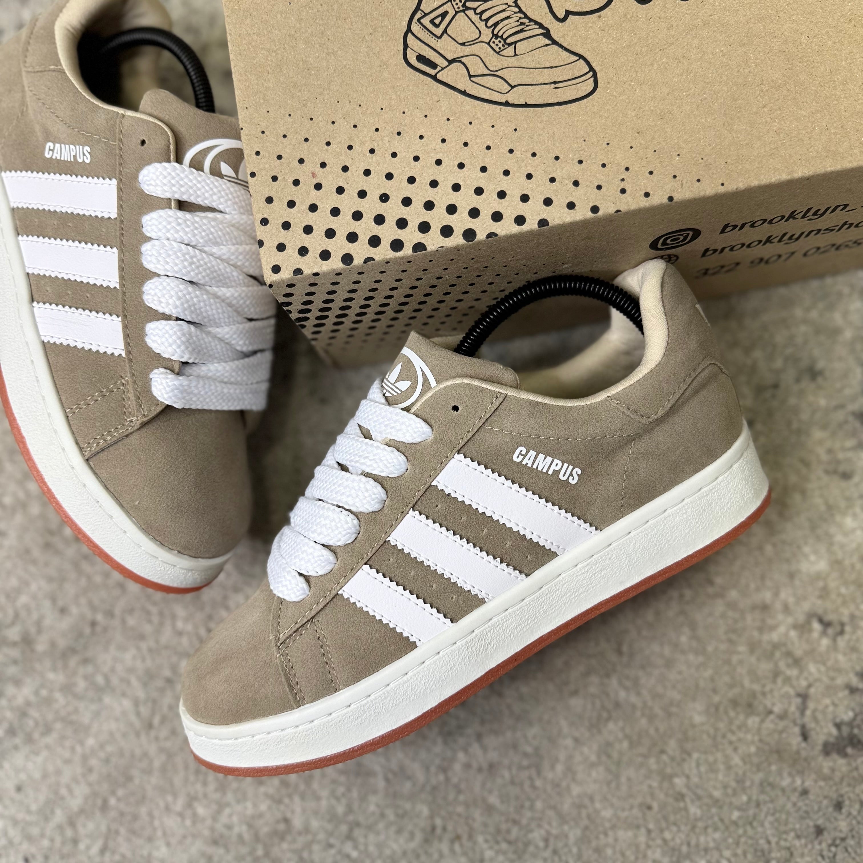 ADIDAS CAMPUS - BEIGE