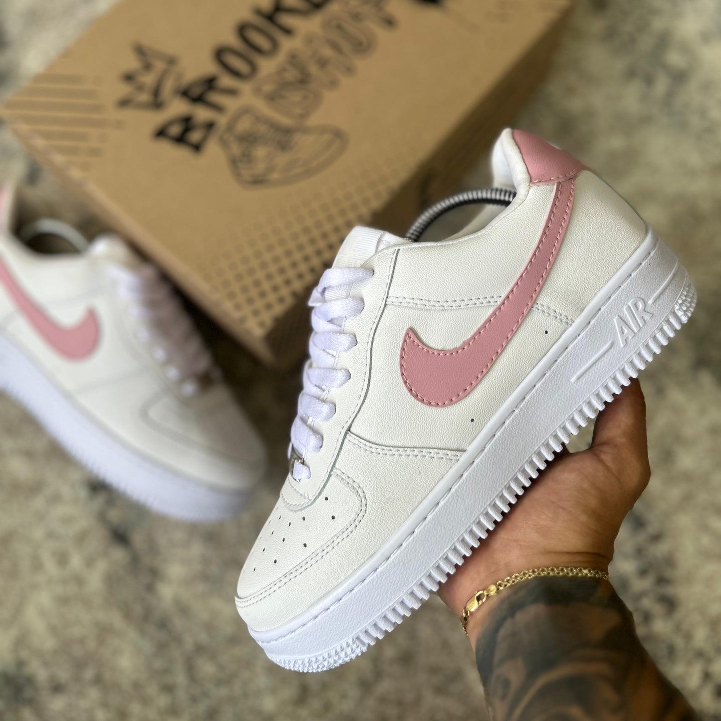 AF1 - BLANCO/ROSADO