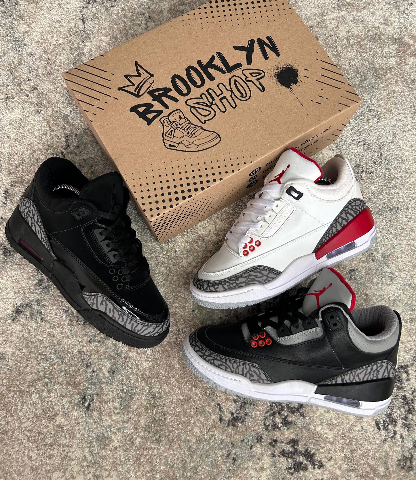 RETRO 3 - BLACK CAT