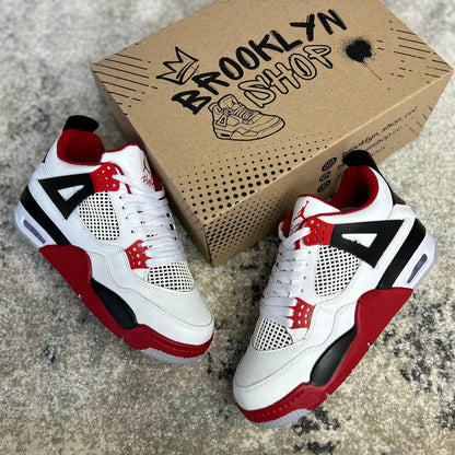RETRO 4 - FIRE RED