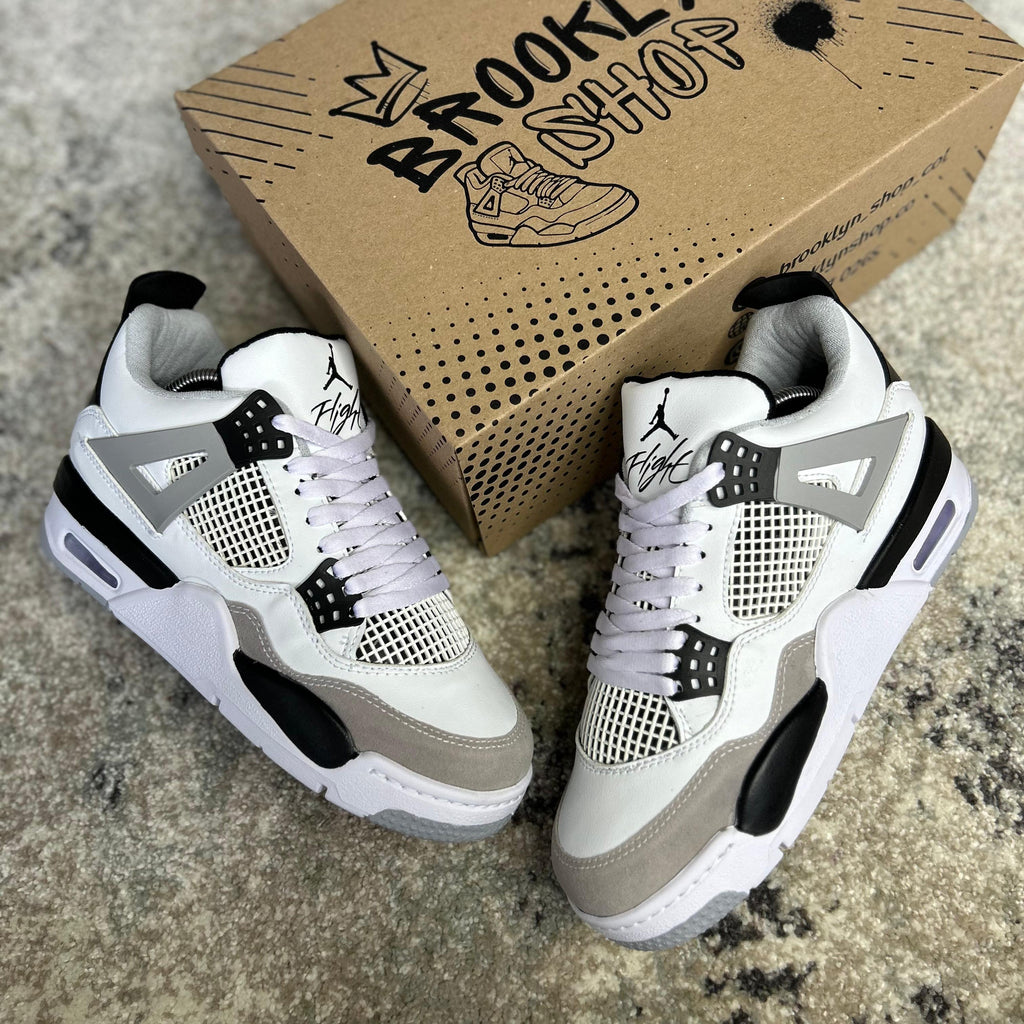 RETRO 4 - MILITARY BLACK