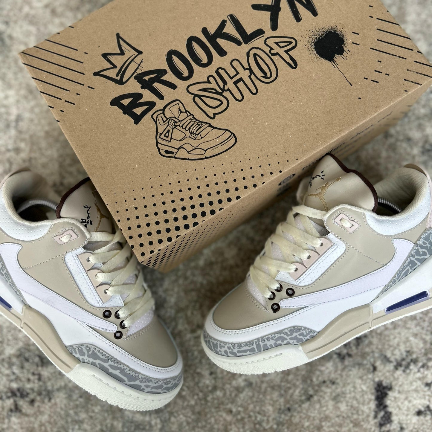 AIR JORDAN RETRO 3 - TRAVIS BEIGE