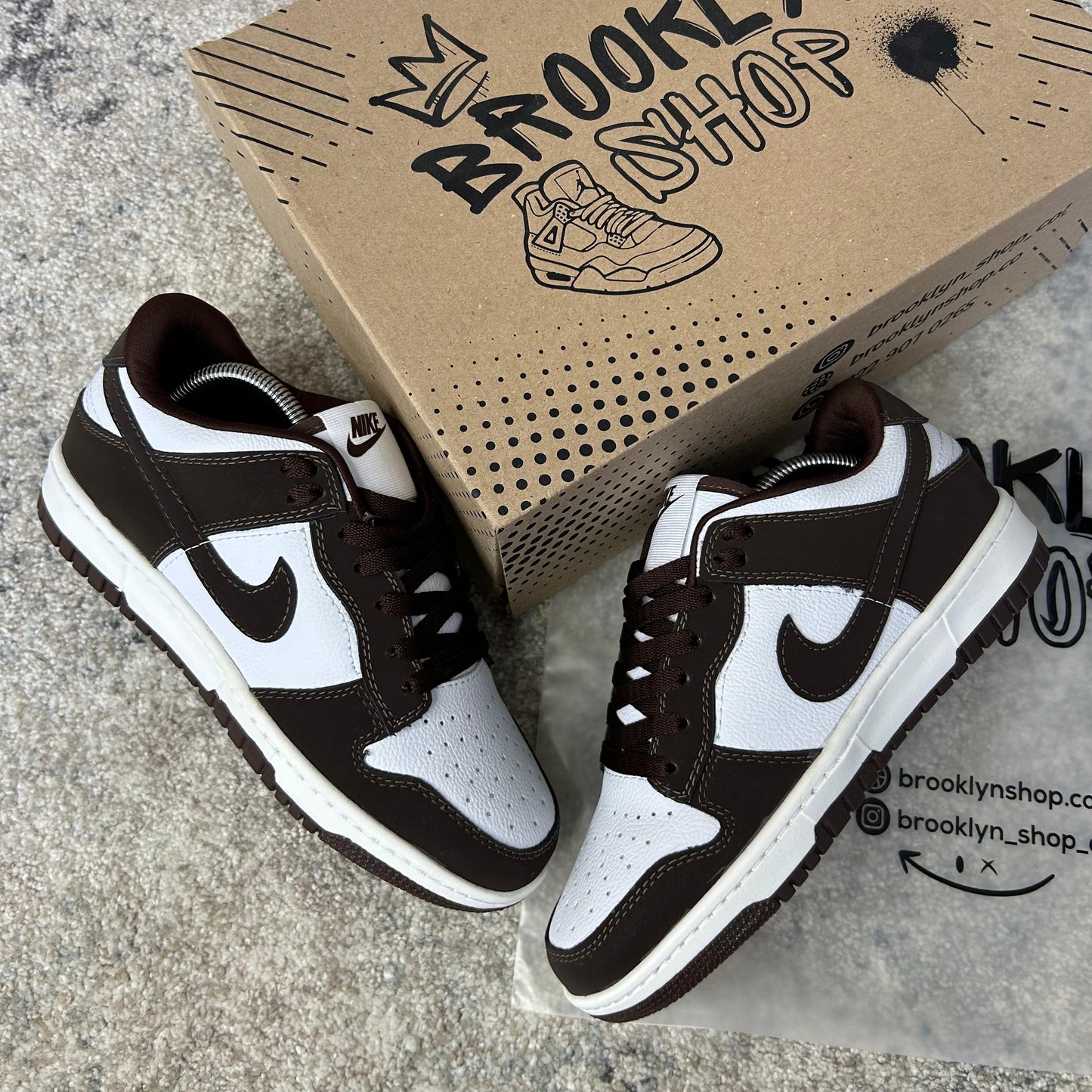 NIKE SB DUNK - MOCKA