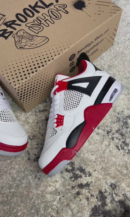 RETRO 4 - FIRE RED