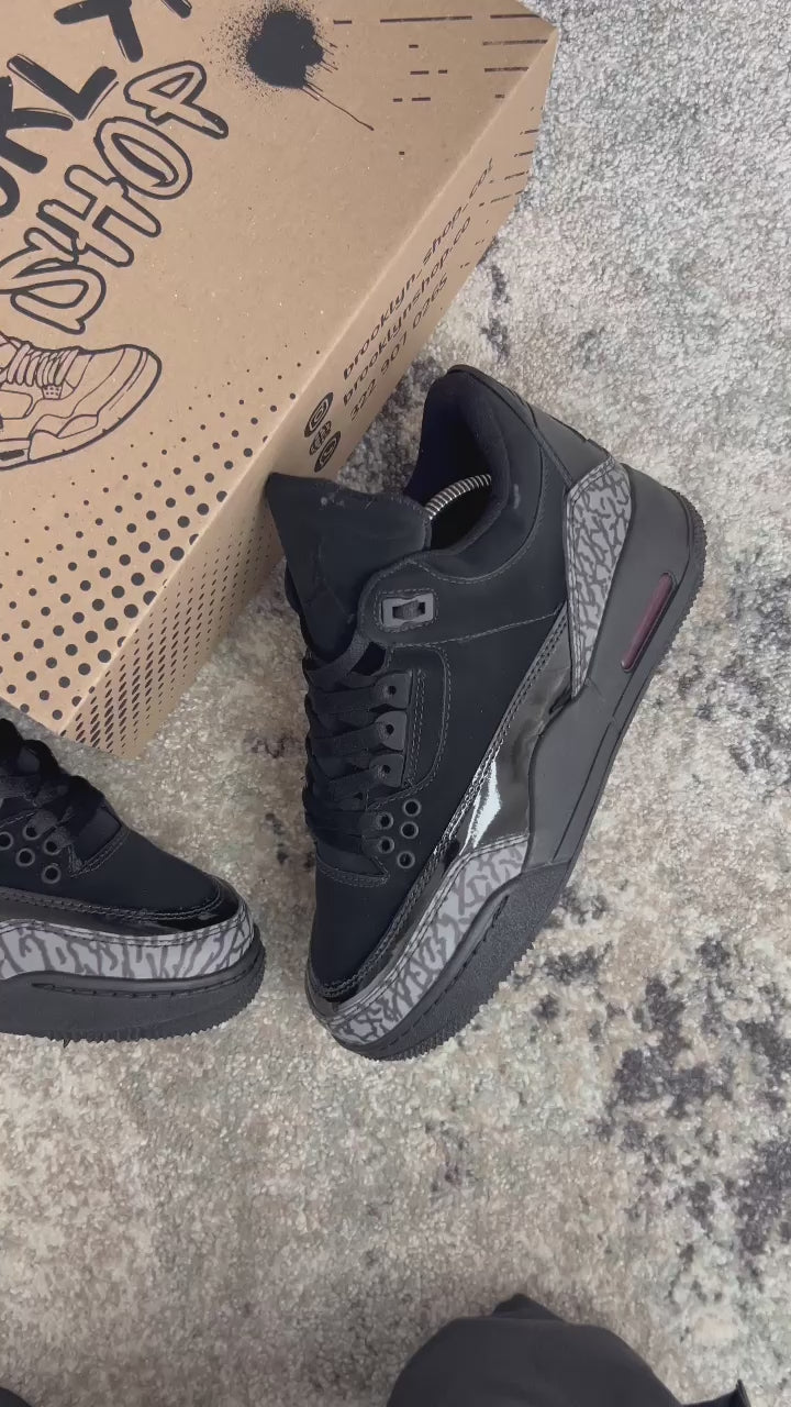 RETRO 3 - BLACK CAT