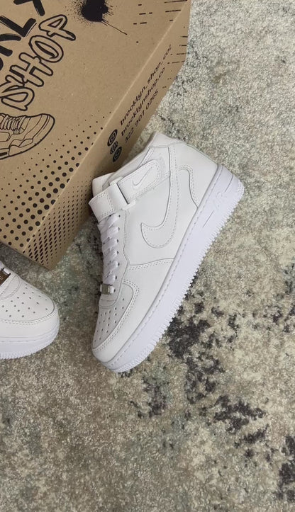 BOTA AF1 - TODA BLANCA